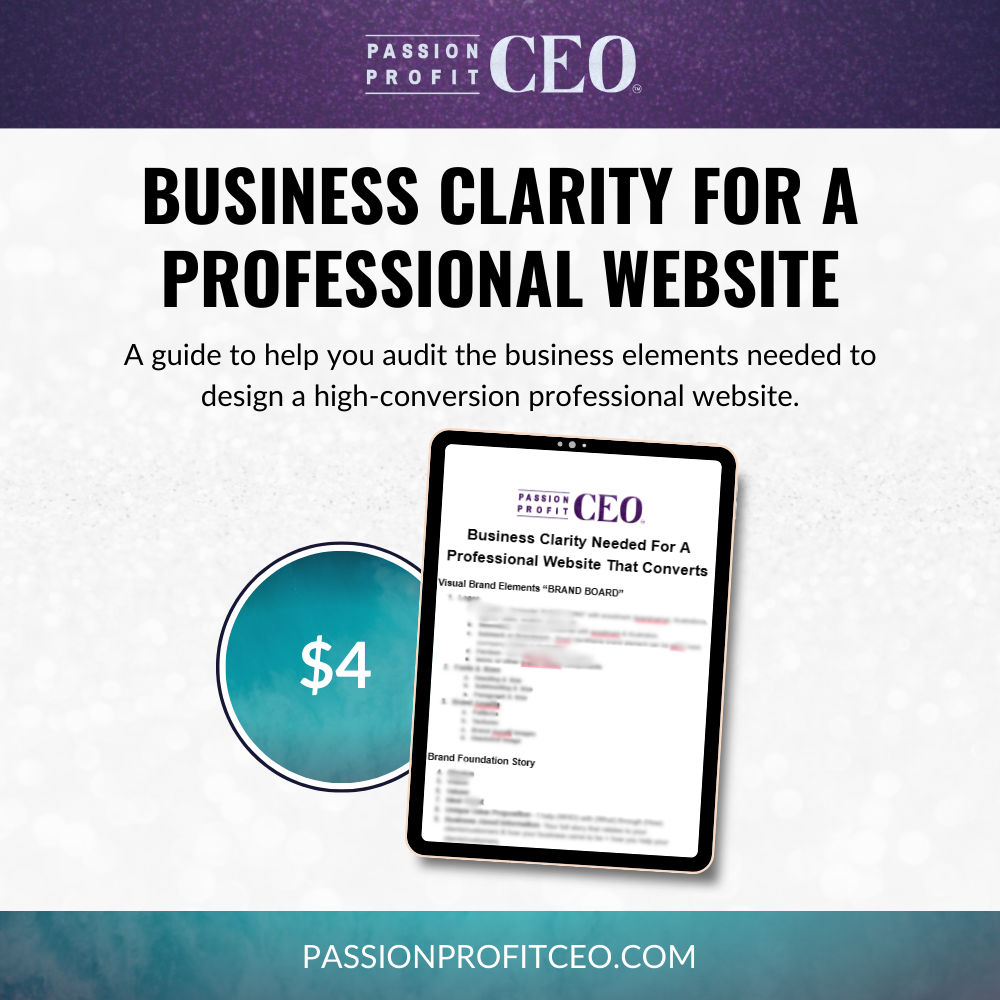 Professional Website That Converts Guide & Checklist