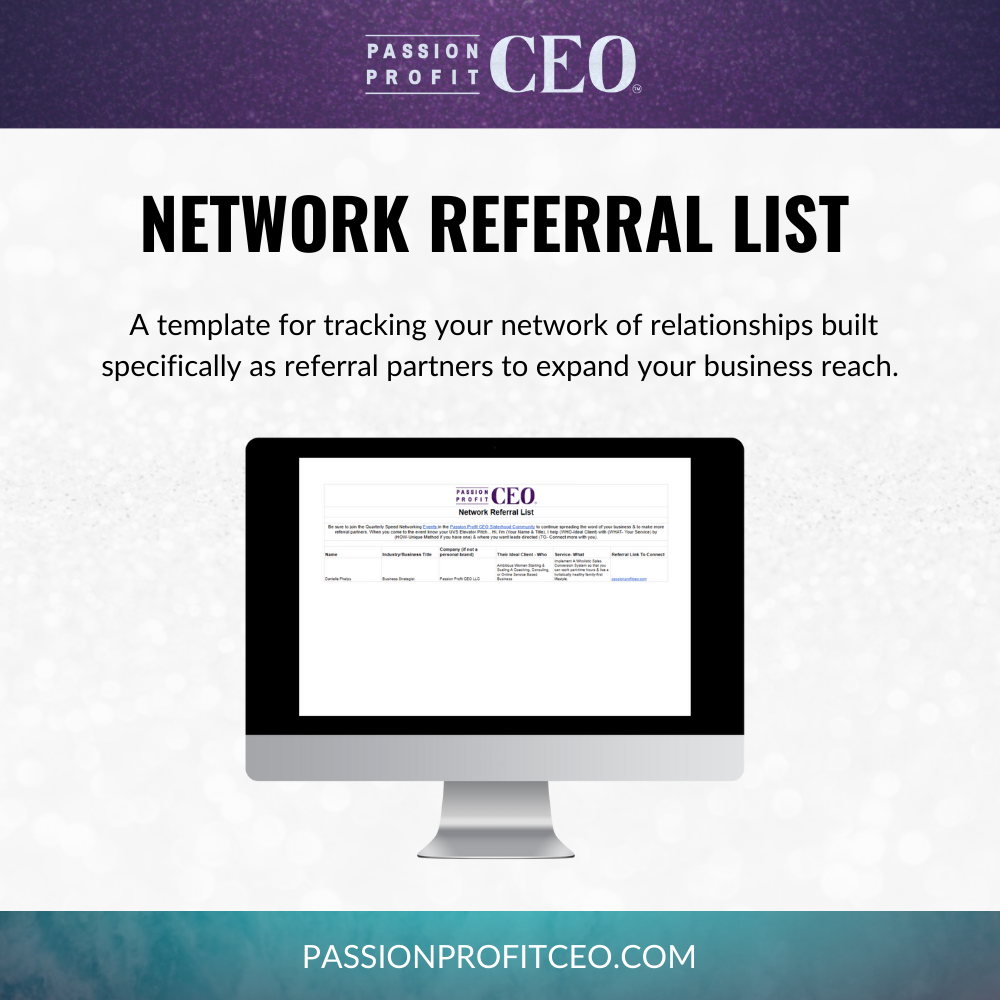 Referral Network Template