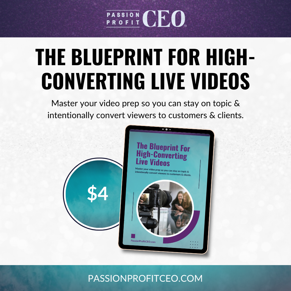 The Blueprint For High Converting Live Videos